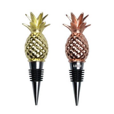 Round Pineapple Wine Cork Bottle Stopper