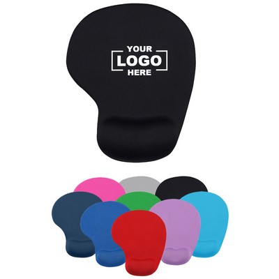 Gel Wrist Support Ergonomic Mouse Pad