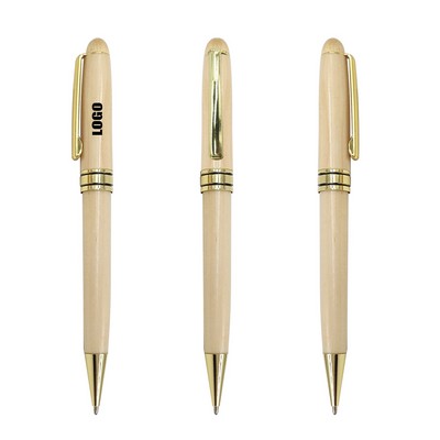 Nature Wooden Twist Writing Pen