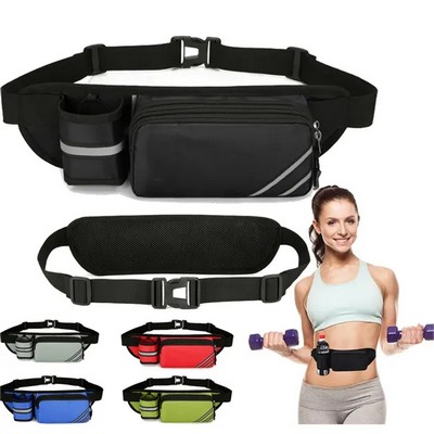 Fanny Pack with Water Bottle Holder