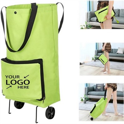 3-in-1 Collapsible Shopping Bag with Wheels