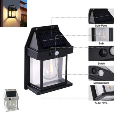 Solar Wall Lights Outdoor 600LM