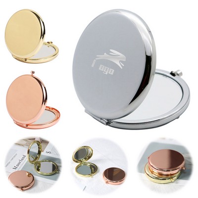 Metal Compact Foldable Mirror