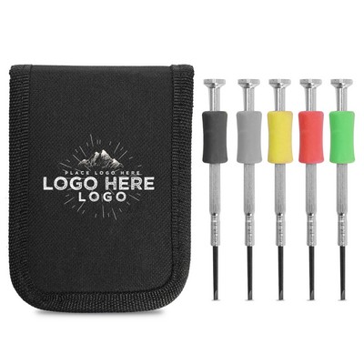 Precision Screwdriver Set with Custom Case