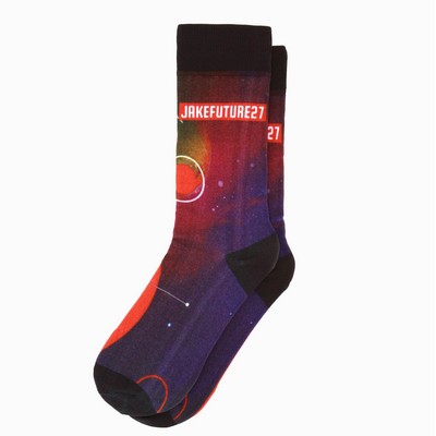 360° Sublimation Crew Socks (Casual Socks)