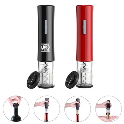 Cordless Automatic Electric Wine Opener with Foil Cutter