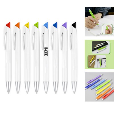 Retractable Plastic Ballpoint Pen for Advertising