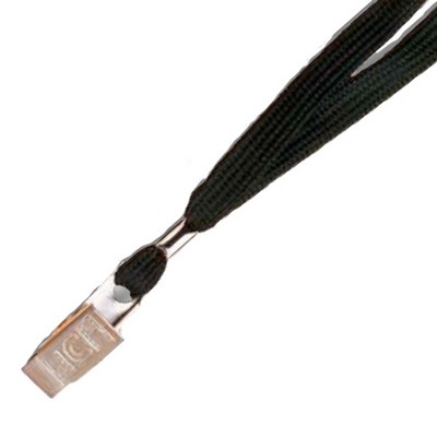 Plain Lanyard with 1 Bulldog Clip (19"x5/8")