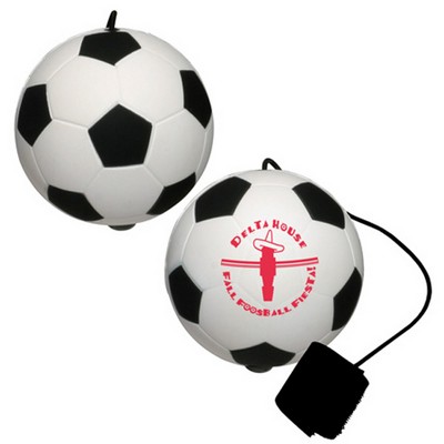 Soccer Ball Stress Reliever Yo-Yo Bungee