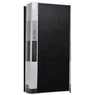 80 Page Presentation Book w/Opaque Black Cover