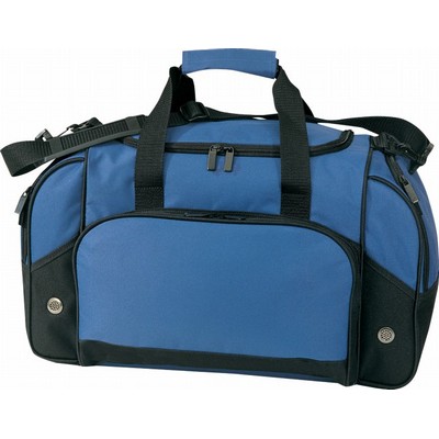 Deluxe Double Zippered Duffel Bag