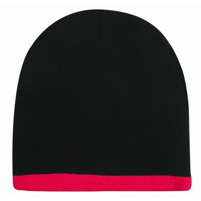 Stripe Knit Beanie