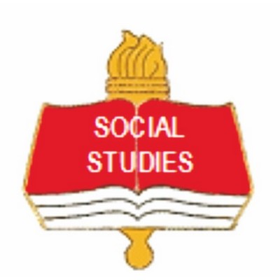 Academic Lapel Pin - 1" Enamel - "Social Studies"