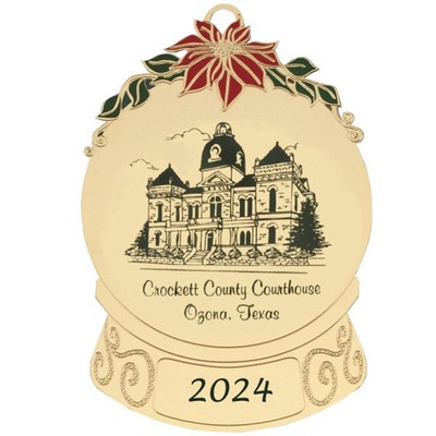 Snow Globe Holiday Ornament