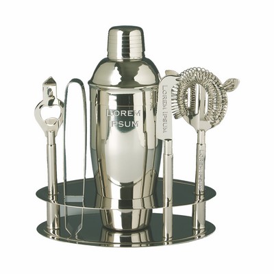 Stainless Steel Side Bar Cocktail Shaker Set