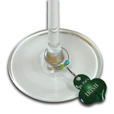 Wine Glass and Coffee Mug Charm - Single Sided Custom Shape Up to 1 Sq. In.