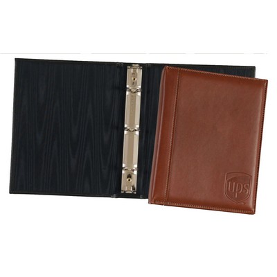 Top Grain Leather Junior Ring Binder (Domestic)