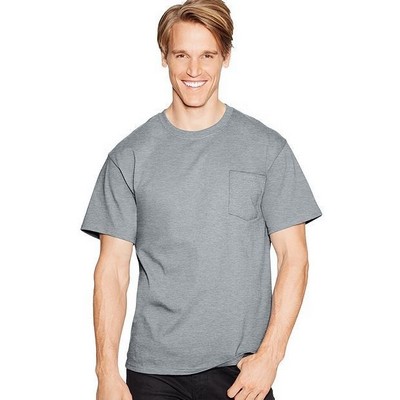 Hanes® Authentic-T® Pocket T-Shirt