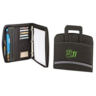 Zippered Binder Padfolio (13 1/4"x11 3/4")