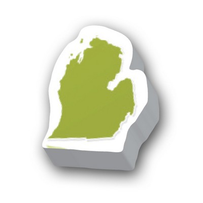 Michigan Mitten Shaped Compressed T-Shirt