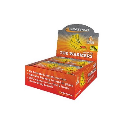 Heat Pax™ Toe Warmers Pack Display (40 Pack)