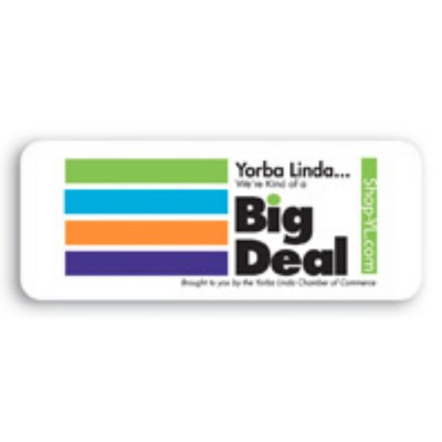 Laminated Name Badge (1"X2.5") Rectangle