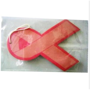 Awareness Ribbon Car Air freshener / Biodegradable Board