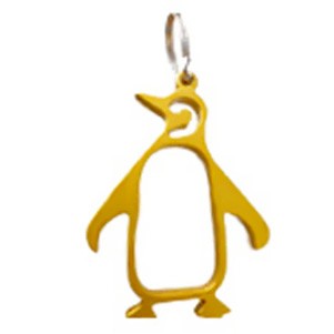 Penguin Bottle Opener Keychain