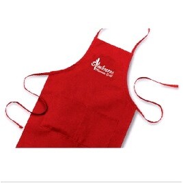 Adjustable Cotton Bib Apron w/ Extra Long Ties