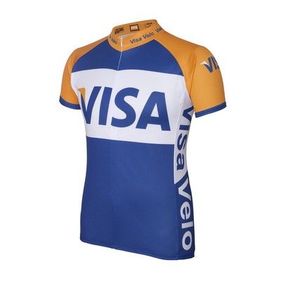 Men's Short Sleeve Custom Bicycle Jersey