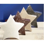 4.5" Green Marble Star Award