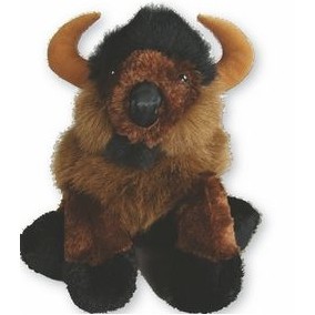 Max Snuggle Ups Posable Buffalo Stuffed Animal