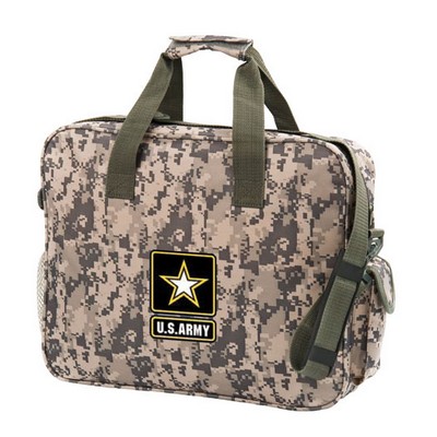 Camo Briefcase Bag