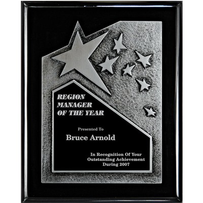 Black Star Gallery Plaque (7"x9")