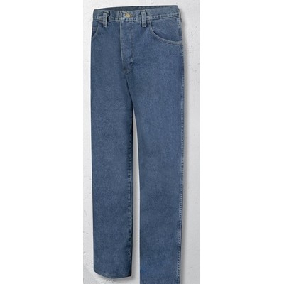 Bulwark™ Men's Loose Fit Stone-Washed Denim Jean