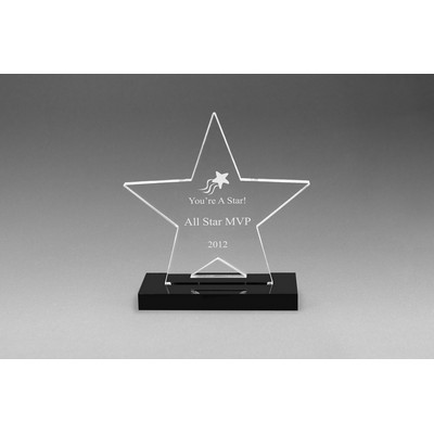 Snap-In Acrylic Star Award (5")