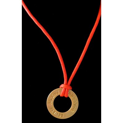 Orange Awareness Necklace