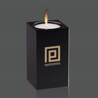 Perth Candleholder - Black 3½"