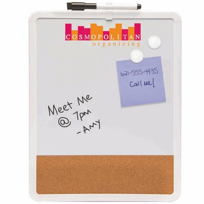 Magnetic Dry Erase & Cork Board