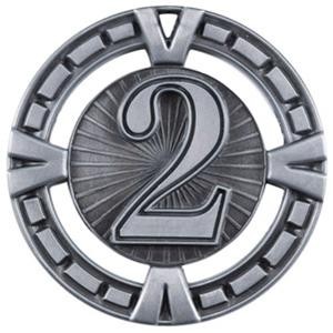 "2nd Place" Medal - 2-1/2"