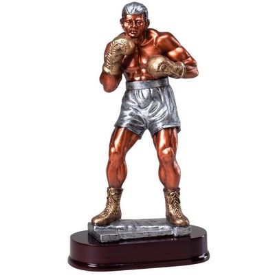 Boxer Resin Award - Male 12-1/4" Tall