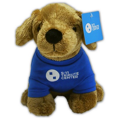 Custom Plush Rescue Dog with Shirt & Hang Tag