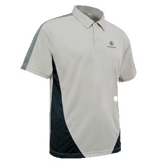 Men's CoolTech Polo Shirt w/Shoulder Stripe & Underarm Insert