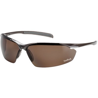 Bouton® Commander Polarized Brown Glasses