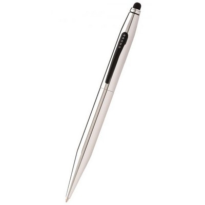 Tech2™ Chrome & Satin Black Dual Function Pen/Stylus