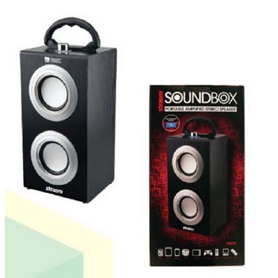 Sentry Sound Box Portable Amplified Stereo Speaker