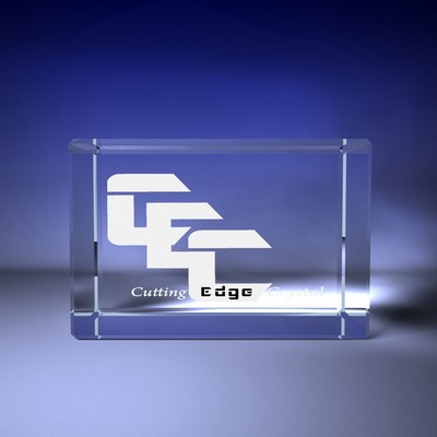 Beveled Rectangle Award (4.72"x3.15"x2.36")