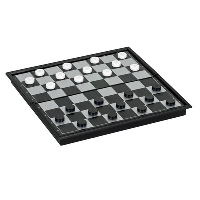 Magnetic Checkers Set -Small Travel Size