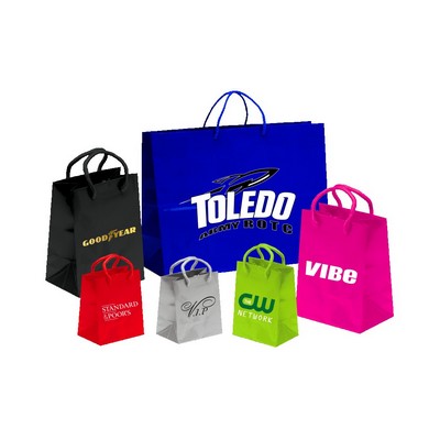 Gloss Laminated Euro Tote (8"x 4"x 10")