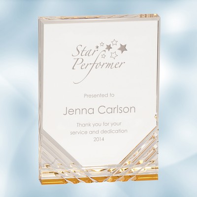 Gold Jewel Mirage Acrylic Award (Small)